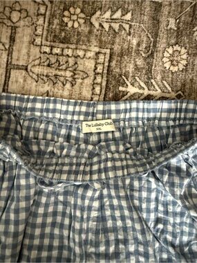 The Lullaby Club Gingham Drawstring Pants - Size XXL